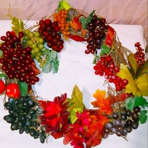 Grape wreath